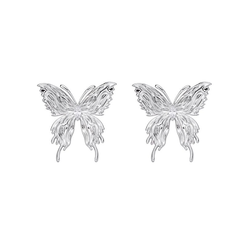 Butterfly  Transmutation liquefied butterfly earrings